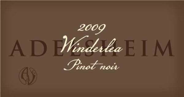 Rượu vang đỏ Adelsheim Winderlea Vineyard Pinot Noir 2009
