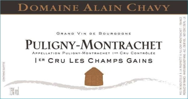 Rượu vang trằng Alain Chavy Puligny-Montrachet Les Champs Gains Premier Cru 2018