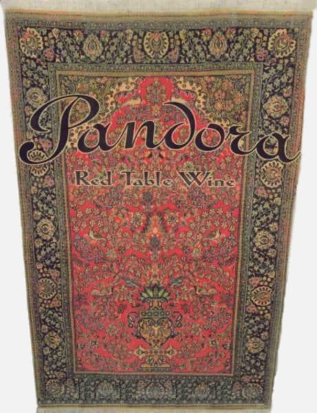 Rượu vang đỏ Alban Pandora 2005