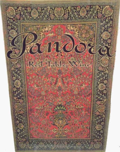 Rượu vang đỏ Alban Pandora 2010