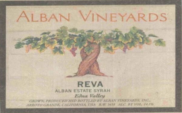 Rượu vang đỏ Alban Reva Estate Syrah (chai Magnum 1,5 lít) 2008