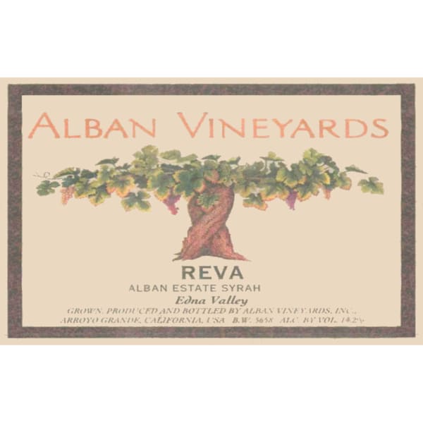 Rượu vang đỏ Alban Reva Estate Syrah 2006