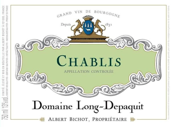 Rượu vang trằng Albert Bichot Chablis Depaquit 2012