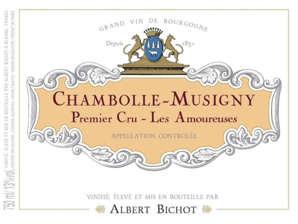 Rượu vang đỏ Albert Bichot Chambolle-Musigny Les Amoureuses Premier Cru 2015