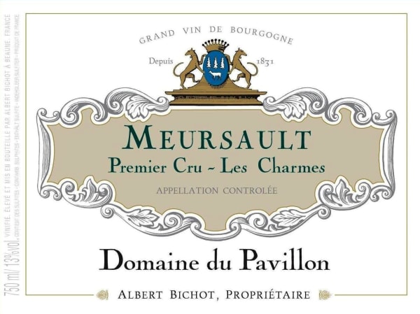 Rượu vang trằng Albert Bichot Meursault Les Charmes Premier Cru 2010