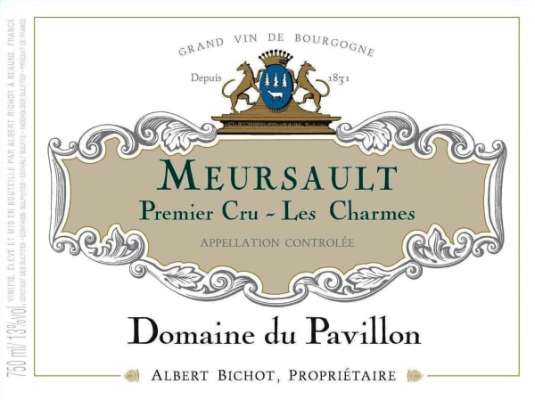 Rượu vang trằng Albert Bichot Meursault Les Charmes Premier Cru 2013