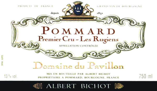 Rượu vang đỏ Albert Bichot Pommard Les Rugiens Premier Cru Domaine du Pavillon 2006