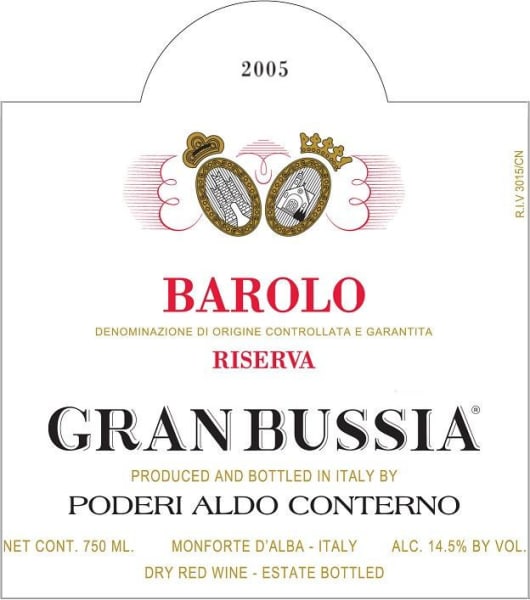 Rượu vang đỏ Aldo Conterno Barolo Granbussia Riserva 2005