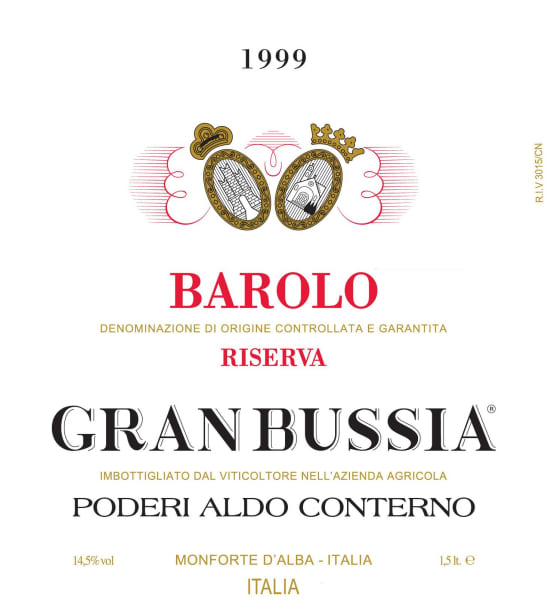 Rượu vang đỏ Aldo Conterno Barolo Riserva Granbussia Millenium Collection 1999