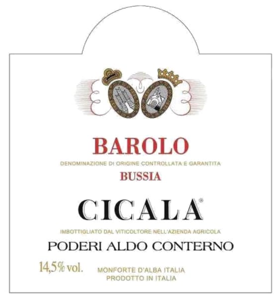 Rượu vang đỏ Aldo Conterno Cicala Barolo (chai Magnum 1,5 lít) 2018