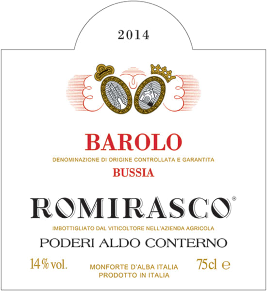 Rượu vang đỏ Aldo Conterno Romirasco Barolo 2014