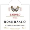 Rượu vang đỏ Aldo Conterno Romirasco Barolo 2018