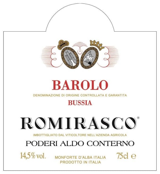 Rượu vang đỏ Aldo Conterno Romirasco Barolo 2018