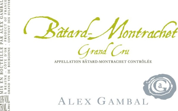 Rượu vang trằng Alex Gambal Batard-Montrachet Grand Cru 2016