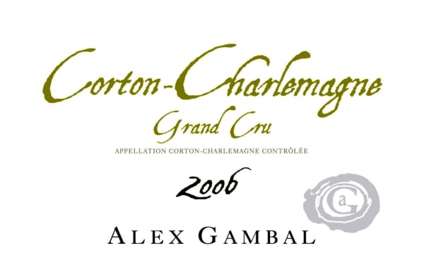 Rượu vang trằng Alex Gambal Corton-Charlemagne Grand Cru 2006