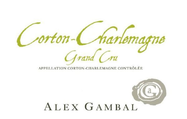 Rượu vang trằng Alex Gambal Corton-Charlemagne Grand Cru 2016