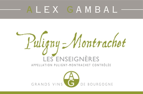 Rượu vang trằng Alex Gambal Puligny-Montrachet Les Enseigneres 2018