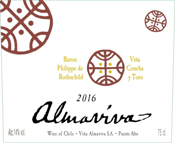 Rượu vang đỏ Almaviva (chai Magnum 1,5 lít) 2016