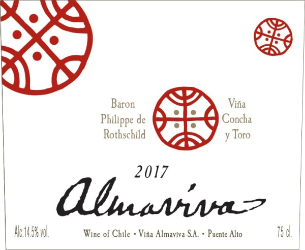 Rượu vang đỏ Almaviva (chai Magnum 1,5 lít) 2017