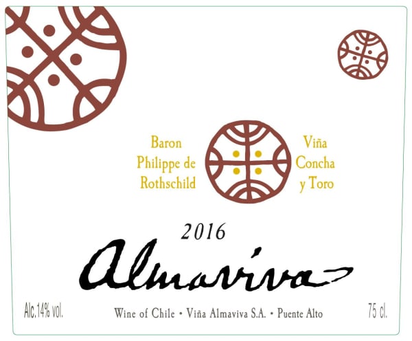 Rượu vang đỏ Almaviva (chai Magnum 1,5 lít) 2018