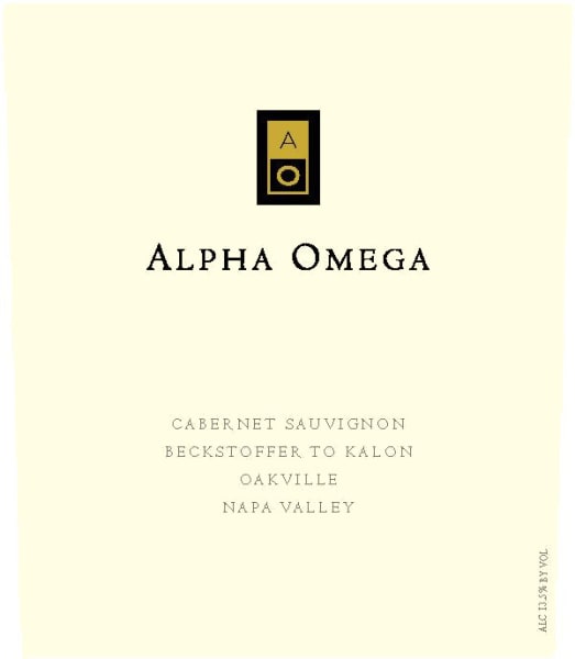 Rượu vang đỏ Alpha Omega Beckstoffer To Kalon Vineyard Cabernet Sauvignon 2012