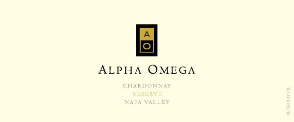 Rượu vang trằng Alpha Omega Reserve Chardonnay 2012