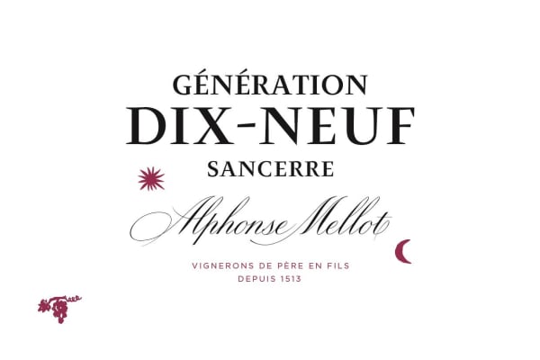 Rượu vang đỏ Alphonse Mellot Generation Dix-Neuf Sancerre Rouge 2019