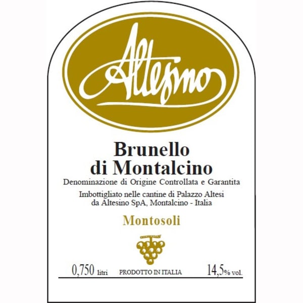 Rượu vang đỏ Altesino Montosoli Brunello di Montalcino (chai Magnum 1,5 lít) 2007