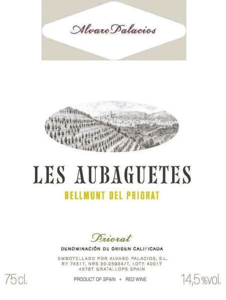 Rượu vang đỏ Alvaro Palacios Les Aubaguetes 2016