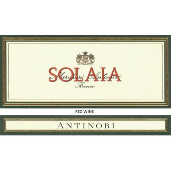 Rượu vang đỏ Antinori Solaia (chai 3 lít) 2014