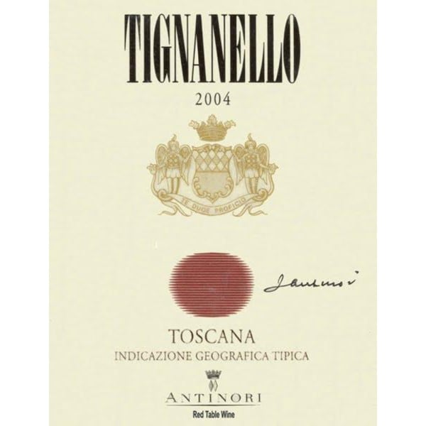 Rượu vang đỏ Antinori Tignanello (chai 3 lít) 2004