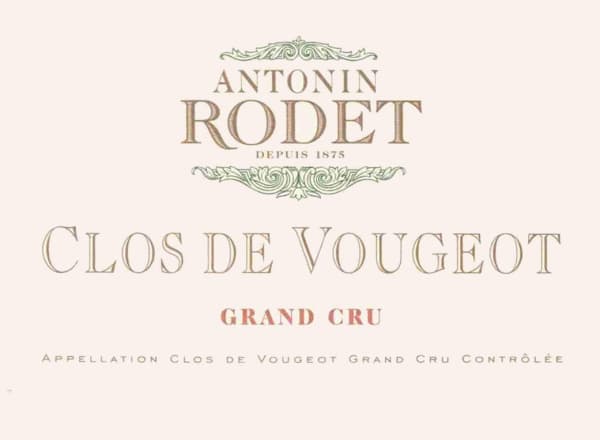 Rượu vang đỏ Antonin Rodet Clos de Vougeot Grand Cru 2006