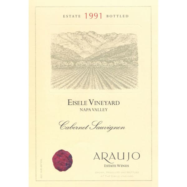 Rượu vang đỏ Araujo Eisele Vineyard Cabernet Sauvignon 1991