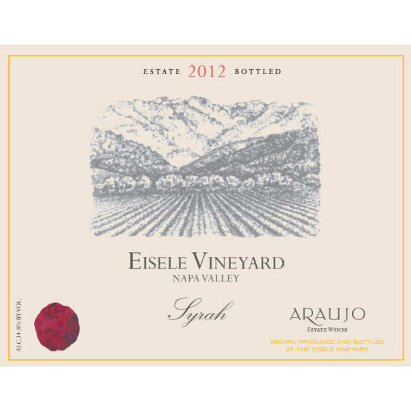 Rượu vang đỏ Araujo Eisele Vineyard Syrah (chai Magnum 1,5 lít) 2012