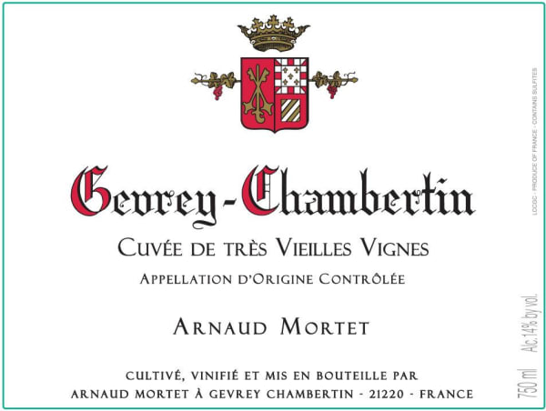 Rượu vang đỏ Arnaud Mortet Gevrey-Chambertin Cuvee de Tres Vieilles Vignes 2021