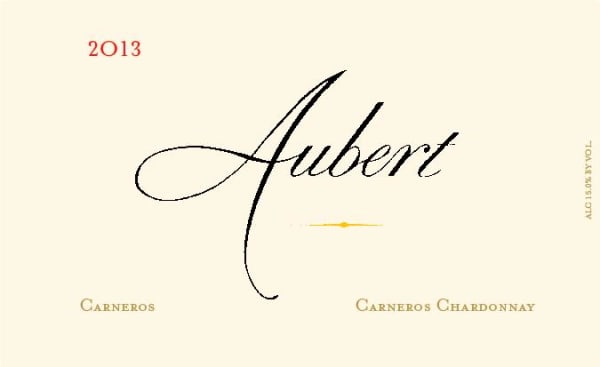 Rượu vang trằng Aubert Carneros Chardonnay 2013