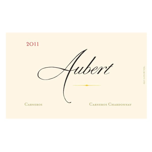Rượu vang trằng Aubert Carneros Vineyard Chardonnay 2011