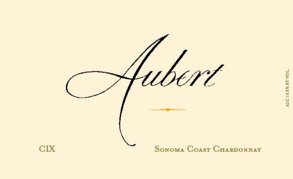Rượu vang trằng Aubert CIX Vineyard Chardonnay 2018