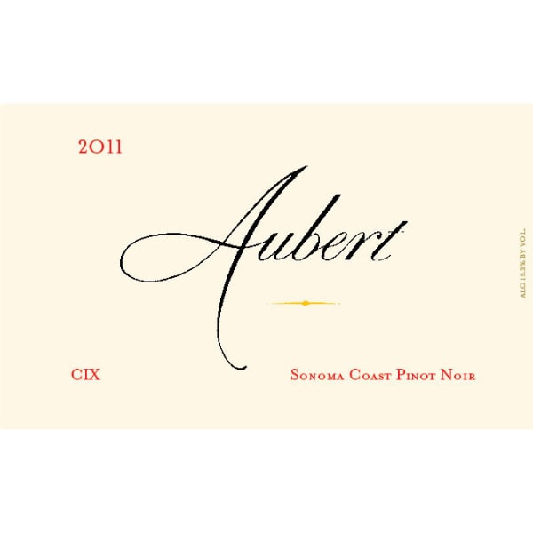 Rượu vang đỏ Aubert CIX Vineyard Pinot Noir (chai Magnum 1,5 lít) 2011