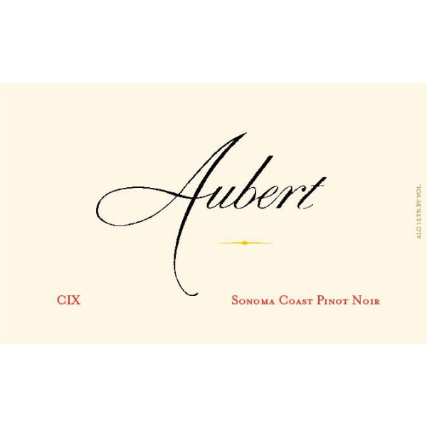 Rượu vang đỏ Aubert CIX Vineyard Pinot Noir (chai Magnum 1,5 lít) 2015