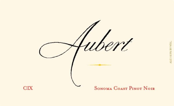 Rượu vang đỏ Aubert CIX Vineyard Pinot Noir (chai Magnum 1,5 lít) 2019