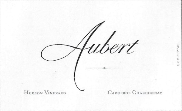 Rượu vang trằng Aubert Hudson Vineyard Chardonnay 2016