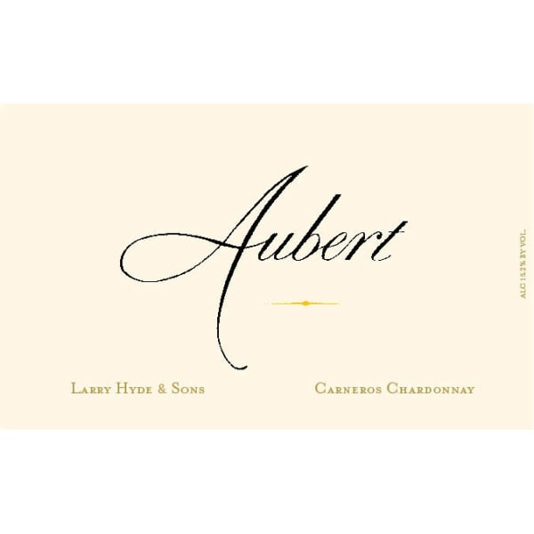 Rượu vang trằng Aubert Larry Hyde & Sons Vineyard Chardonnay (1.5 Liter) 2014