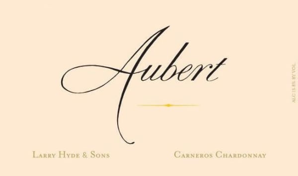 Rượu vang trằng Aubert Larry Hyde & Sons Vineyard Chardonnay 2017