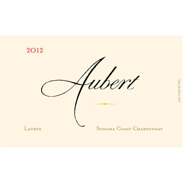 Rượu vang trằng Aubert Lauren Vineyard Chardonnay (chai Magnum 1,5 lít) 2012
