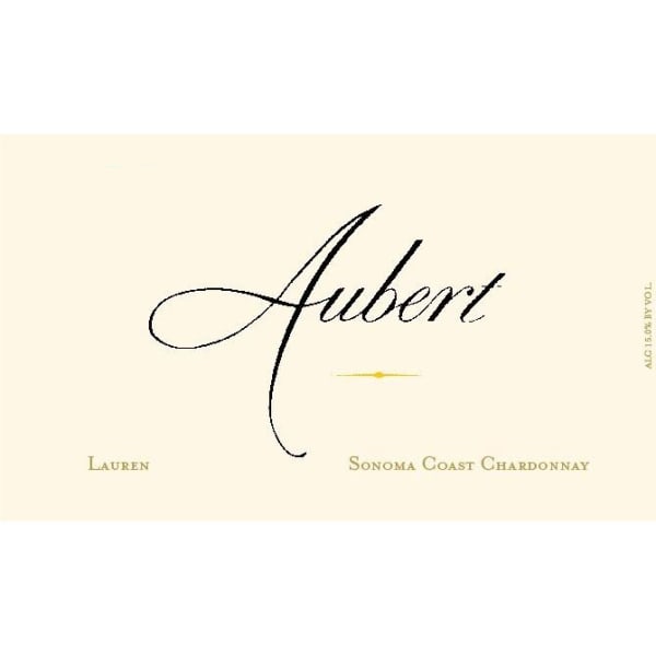 Rượu vang trằng Aubert Lauren Vineyard Chardonnay 2015