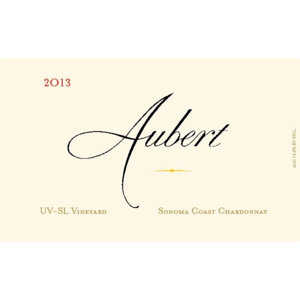 Rượu vang trằng Aubert UV-SL Vineyard Chardonnay 2013