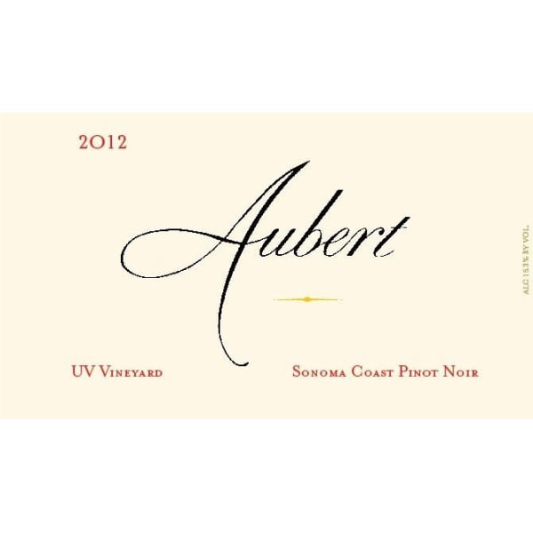 Rượu vang đỏ Aubert UV Vineyard Pinot Noir (chai Magnum 1,5 lít) 2012