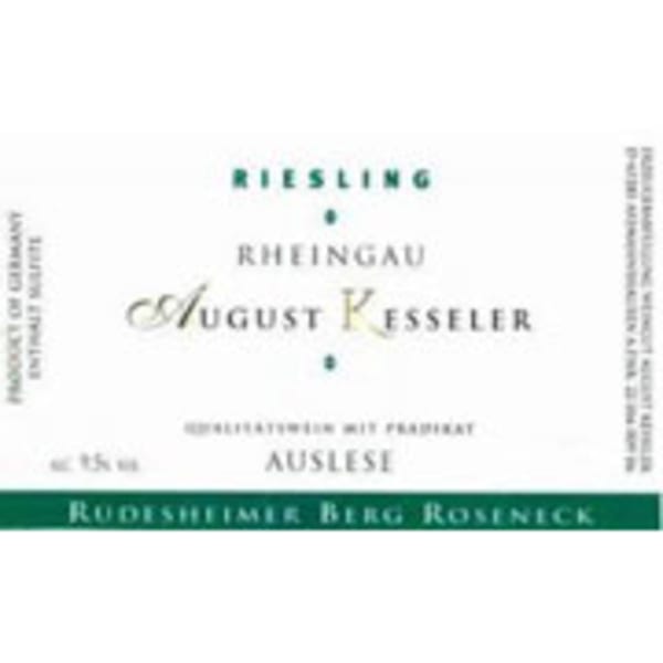 Rượu vang trằng August Kesseler Rudesheimer Berg Roseneck TBA (375ml) 1999
