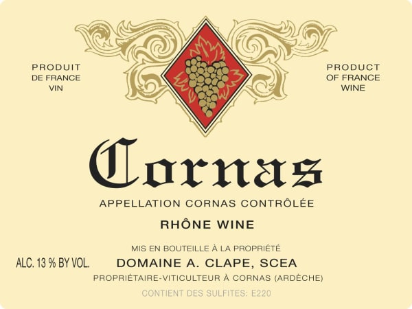 Rượu vang đỏ Auguste Clape Cornas (chai Magnum 1,5 lít) 2020